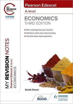 portada My Revision Notes: Edexcel a Level Economics Third Edition (en Inglés)
