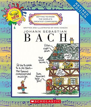 portada Johann Sebastian Bach (Revised (Getting to Know the World's Greatest Composers) - 9780531222423 (en Inglés)