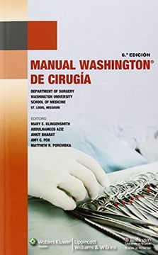 portada Manual Washington de Cirugía