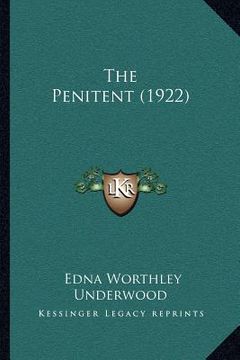 portada the penitent (1922) (in English)