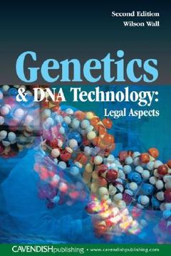 portada genetics and dna technology: legal aspects (en Inglés)
