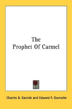 portada the prophet of carmel (en Inglés)