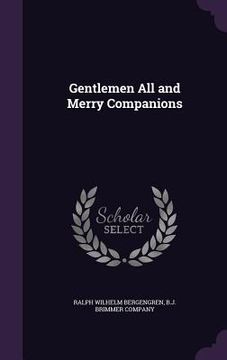 portada Gentlemen All and Merry Companions