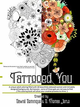 portada Tattooed You, Adult Coloring Book