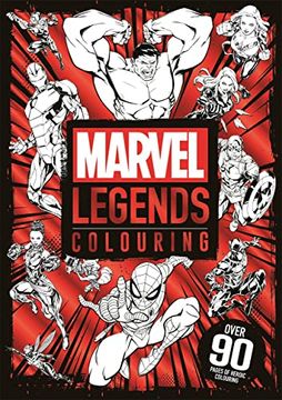portada Marvel Legends Colouring