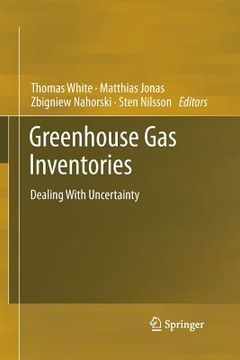 portada Greenhouse Gas Inventories: Dealing with Uncertainty (en Inglés)