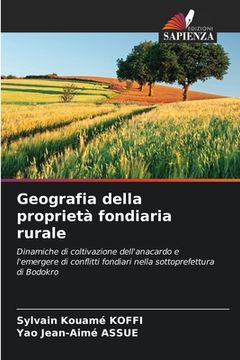 portada Geografia della proprietà fondiaria rurale (in Italian)