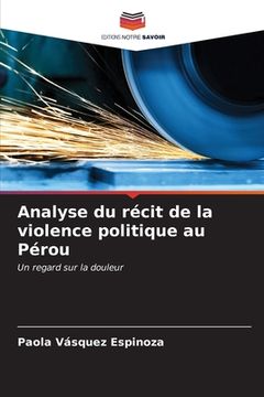 portada Analyse du récit de la violence politique au Pérou (en Francés)