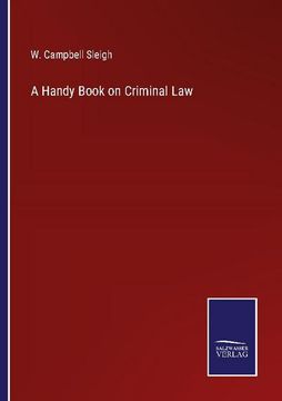 portada A Handy Book on Criminal law (en Inglés)