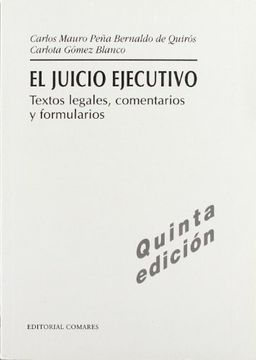 portada Juicio Ejecutivo 5'Ed (in Spanish)