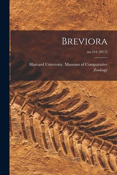 portada Breviora; no.544 (2015) (en Inglés)