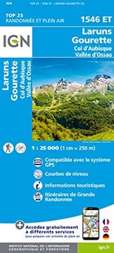 portada Laruns - Gourette - col D'aubisque 1: 25 000