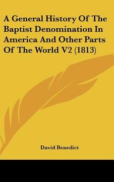 portada a general history of the baptist denomination in america and other parts of the world v2 (1813) (in English)