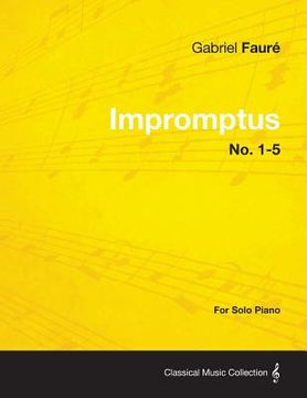 portada impromptus no. 1-5 - for solo piano (en Inglés)