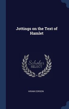 portada Jottings on the Text of Hamlet (en Inglés)