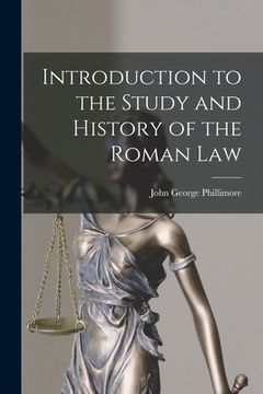 portada Introduction to the Study and History of the Roman Law (en Inglés)