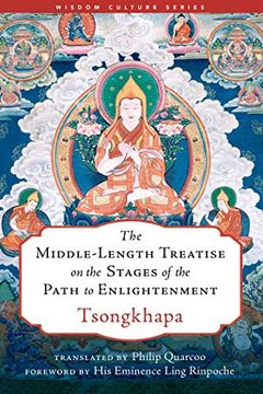 portada The Middle-Length Treatise on the Stages of the Path to Enlightenment (en Inglés)