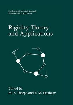 portada Rigidity Theory and Applications (en Inglés)