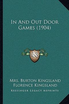 portada in and out door games (1904) (en Inglés)