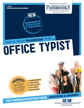 portada Office Typist (C-3373): Passbooks Study Guide Volume 3373 (in English)