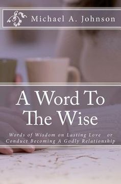 portada a word to the wise (in English)