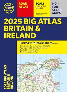 portada Philip's big Road Atlas of Britain and Ireland