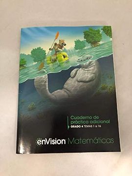 portada Envision Mathematics 2020 Spanish Additional Practice Workbook Grade 4 (in English)