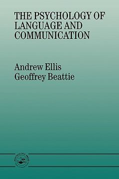 portada the psychology of language and communication (in English)
