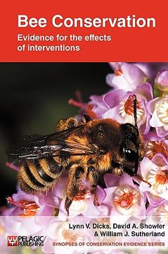 portada bee conservation - evidence for the effects of interventions