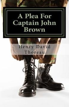 portada A Plea For Captain John Brown (en Inglés)