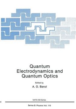 portada Quantum Electrodynamics and Quantum Optics (in English)