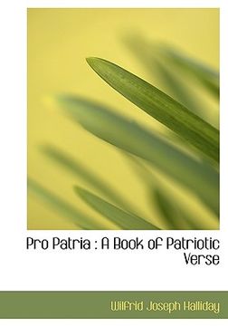 portada pro patria: a book of patriotic verse