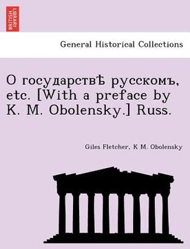portada , Etc. [With a Preface by K. M. Obolensky.] Russ. (en Ruso)