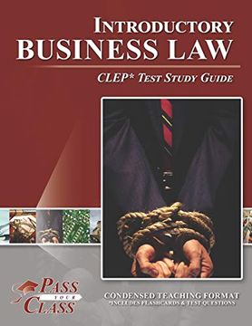 portada Introductory Business law Clep Test Study Guide (in English)