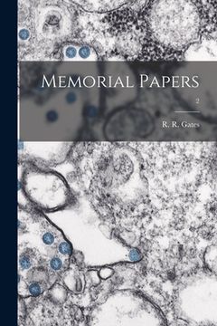 portada Memorial Papers; 2 (in English)