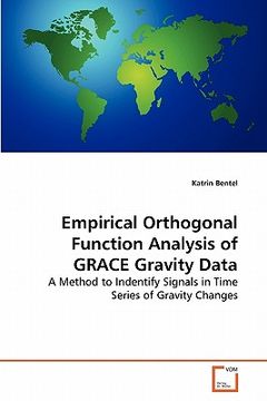 portada empirical orthogonal function analysis of grace gravity data (en Inglés)