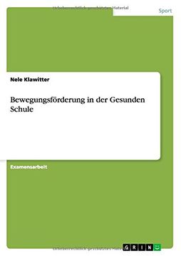 portada Bewegungsförderung in der Gesunden Schule (German Edition)