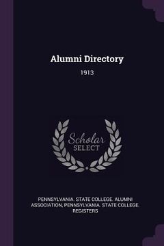 portada Alumni Directory: 1913 (en Inglés)