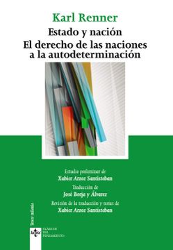 portada Estado y Nación: El Derecho de las Naciones a la Autodeterminación (in Spanish)