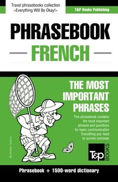 portada English-French phras and 1500-word dictionary
