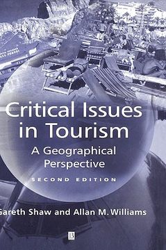 portada critical issues in tourism: an anthropological reader (en Inglés)