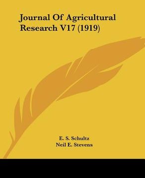 portada journal of agricultural research v17 (1919) (in English)