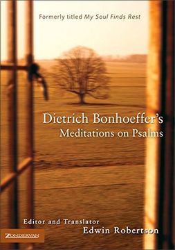 portada Dietrich Bonhoeffer's Meditations on Psalms (en Inglés)