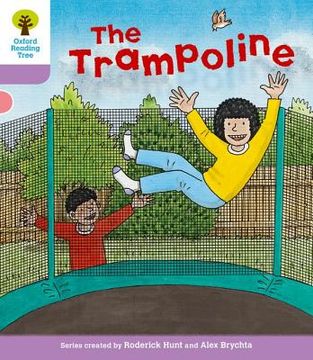 portada The Trampoline. Roderick Hunt, Annemarie Young, liz Miles (in English)