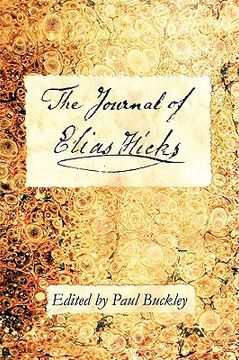 portada the journal of elias hicks (en Inglés)