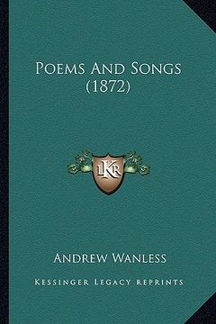 portada poems and songs (1872) (en Inglés)