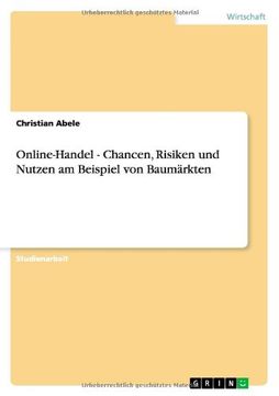 portada Online-Handel - Chancen, Risiken und Nutzen am Beispiel von Baumärkten (German Edition)