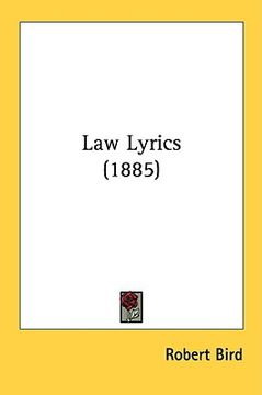 portada law lyrics (1885) (en Inglés)