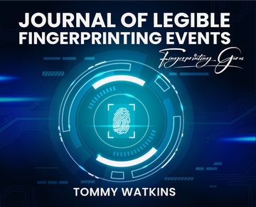 portada Journal of Legible Fingerprinting Events 