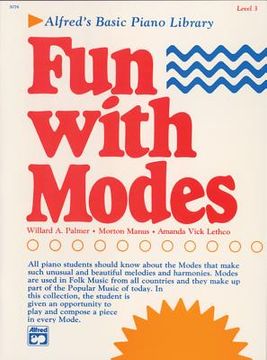 portada Alfred's Basic Piano Library Fun with Modes, Bk 3 (in English)